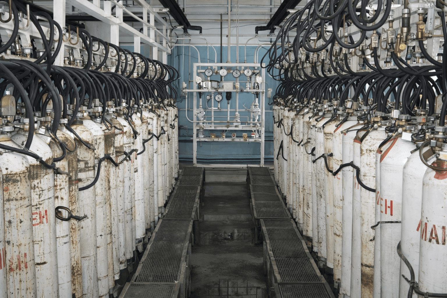 Цех наполнения ацетилена